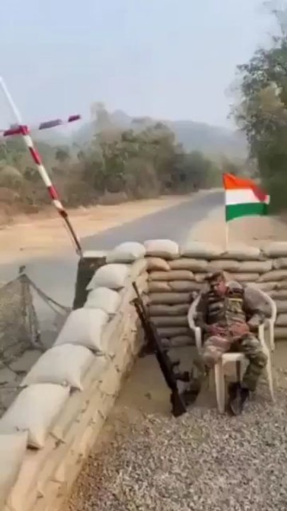 monkey attack Indian soldier