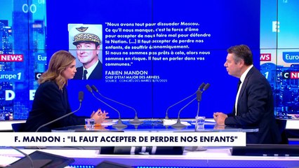 «C'est choquant», réagit Christian Estrosi après les propos du chef d'État major des armées
