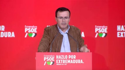 ¡Qué esperpento! El imputado Miguel Ángel Gallardo (PSOE) se victimiza en un mitin ante las denuncias de Manos Limpias: "Lo he pasado muy mal"