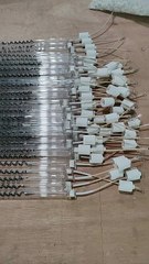 Medium Wave Carbon Lamps 540mm 1350w Screen Printing Dryer T-shirt Drying