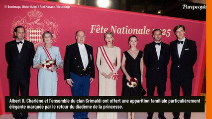 Charlène de Monaco ressort le diadème qu'elle portait le jour de son mariage : une première en 14 ans !