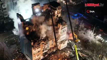 Rusya'dan Ukrayna'ya İHA'lı saldırı! 'Ölü sayısı artıyor, kayıp vatandaşlar var'