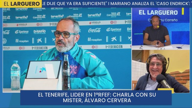 Cervera matiza su elogio a Álvaro Benito y deja una frase que le engrandece aún más