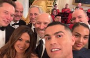 Cristiano Ronaldo posa com Elon Musk em evento realizado na Casa Branca