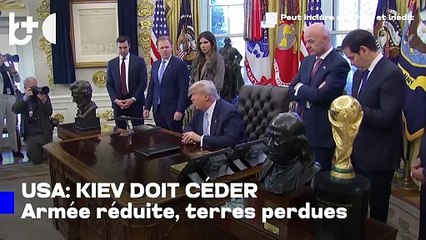 L'Ukraine cède des terres et réduit son armée. Plan secret américain pour la paix avec la Russie