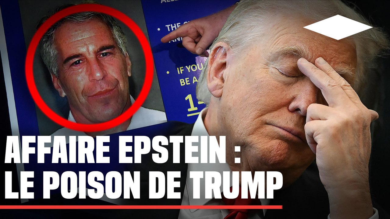 Donald Trump empoisonné par l’affaire Epstein ?