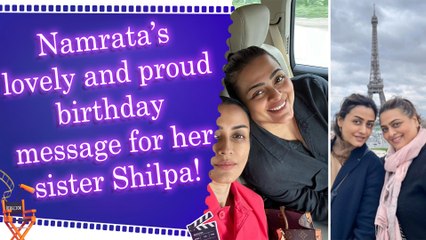 Namrata Shirodkar celebrates Shilpa Shirodkar’s birthday with loving post, shares adorable selfie