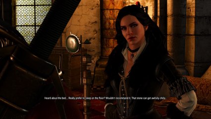 Jealous Yennefer Throws the Bed out of the Window : Witcher 3