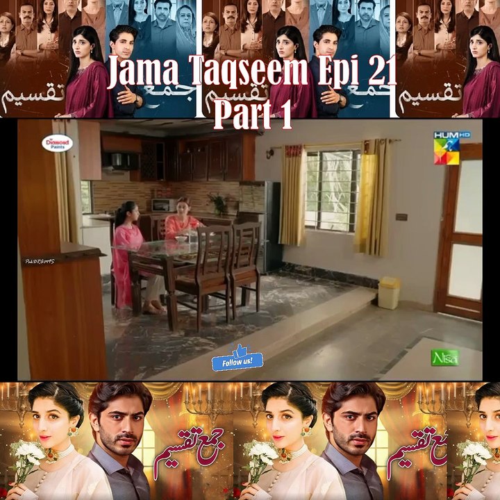 PakDram9s Jama Taqseem  Episode 21  Part 1  Talha Chahour Mawra Hocane