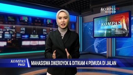 Mahasiswa Dikeroyok & Ditikam 4 Pemuda Di Jalan