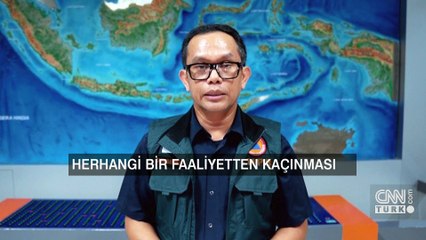 Endonezya'da yanardağ böyle patladı!