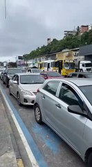 Ferry Boat opera apenas com quatro embarcações e motoristas enfrentam longas filas no terminal São Joaquim nesta quinta (20)