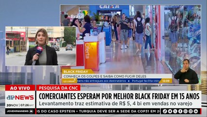 Comerciantes esperam a melhor Black Friday dos últimos 15 anos, diz CNC