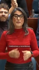 Bergerot (Más Madrid), a Ayuso: "¿Por qué no prueba a condenar el franquismo?"