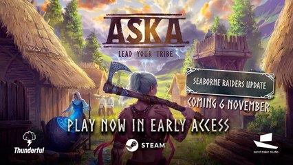 Aska Official Update 8 Seaborne Raiders Teaser Trailer