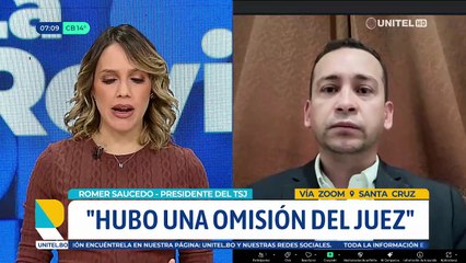Saucedo dice que el ministro de Justicia tiene un sentencia “debidamente ejecutoriada” que no se registró por la “omisión” de un juez