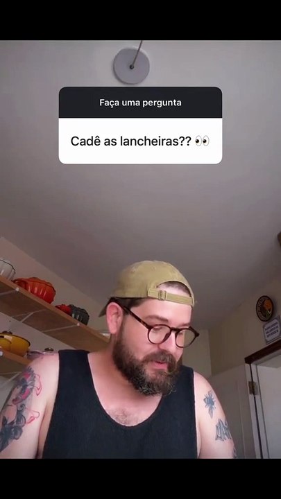 O motivo pelo qual ex-morador de Joinville parou preparo de lancheiras para marido