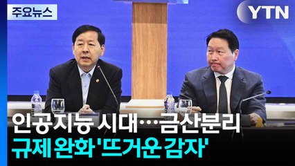금산분리 규제 완화 '뜨거운 감자' 부상 / YTN