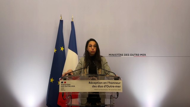 Discours de Madame Naïma MOUTCHOU, réception des élus d'Outre-mer