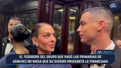 El vídeo viral de Cristiano Ronaldo y Georgina Rodríguez en el ascensor antes de verse con Trump