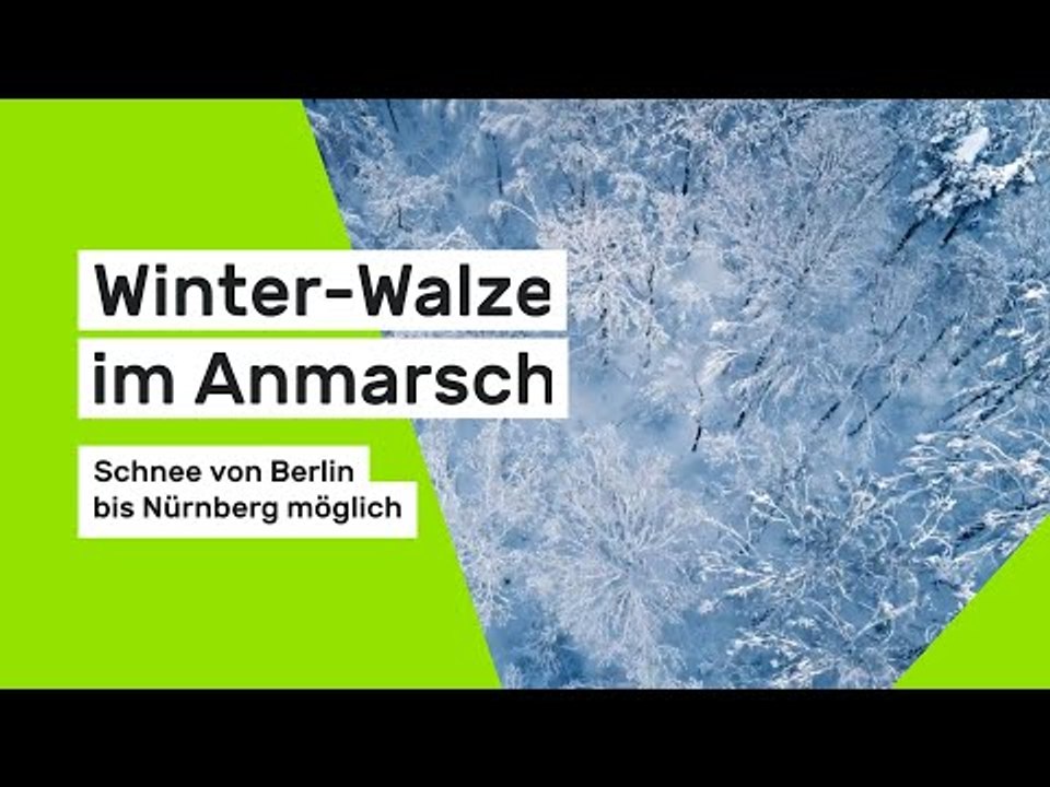 Winter-Walze im Anmarsch: Schnee von Berlin bis Nürnberg möglich