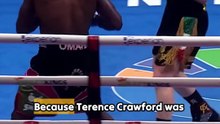 Canelo LANDS straight punch! Crawford LEANS back!