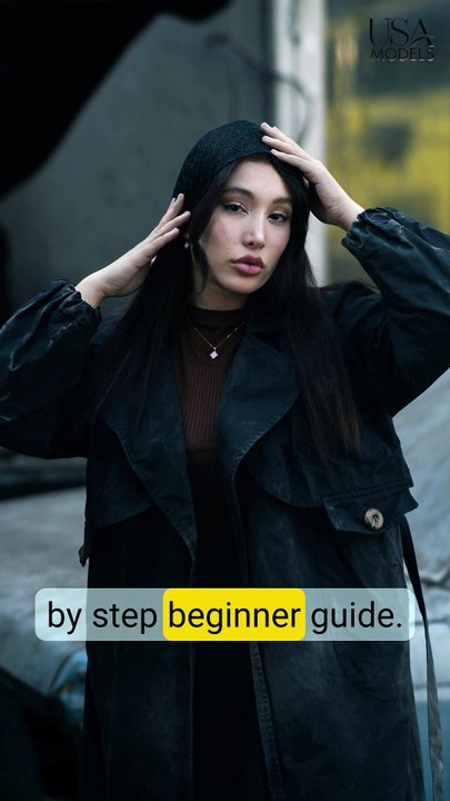 USA Model – Step-by-Step Posing Guide for Beginner Models