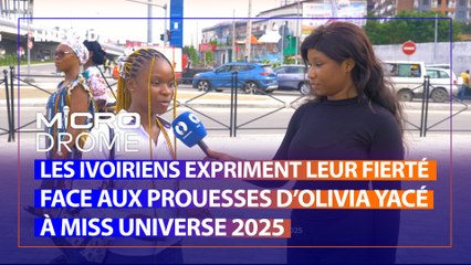 Les ivoiriens expriment leur fierté face aux prouesses d’Olivia Yacé à Miss Universe 2025
