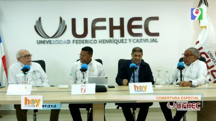 Transmisión Especial desde UFHEC con el Ministro de Agricultura Limber Cruz | Hoy Mismo