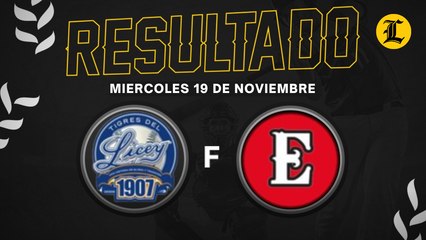 Resumen: Tigres del Licey Vs. Leones del Escogido Serie Regular (19/11/2025)