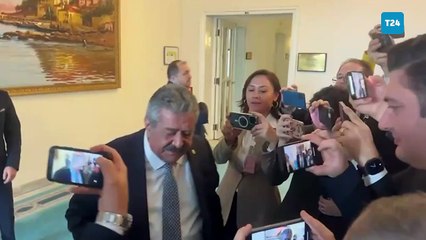 Erkan Akçay ve Feti Yıldız, AKP grubunu ziyaret etti: Yarınla ilgili değil