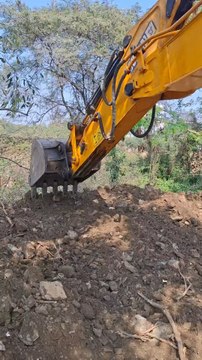 Exavator Constitution Hard Work #Work #Stones #Work #Exavator #Work #Stones #Work #Exavator