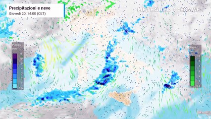 Anticipo di Inverno. La neve a bassa quota al Nord e su parte del Centro