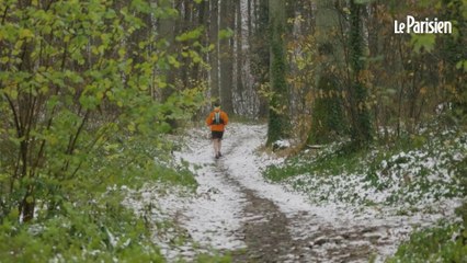 « C'est spécial, mais on fait avec » : malgré la neige, ils font du sport dans les Yvelines