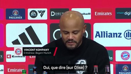 Kompany met un avant un Olise "déterminant" dans la victoire