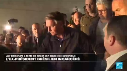 Bolsonaro dit avoir utilisé un fer à souder contre son bracelet électronique