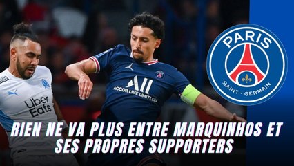 PSG : Rien ne va plus entre Marquinhos et ses propres supporters