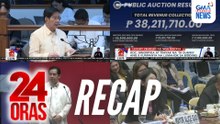 24 Oras: (Part 1) Ipinasubastang luxury vehicles ng mga Discaya | Binubuong kaso kay Romualdez | Life sentence hatol kay Alice Guo, atbp.