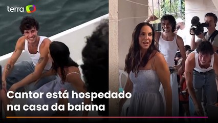Ivete Sangalo e Shawn Mendes gravam juntos em comunidade de Salvador