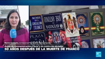 Informe desde Madrid: conmemoraciones a 50 años de la muerte del dictador Francisco Franco