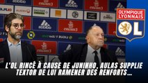 L'OL rincé à cause de Juninho, Aulas supplie Textor de lui ramener des renforts…