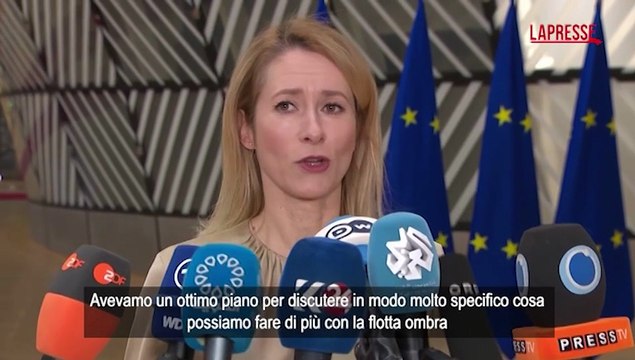 Ucraina, Kallas: Non abbiamo sentito parlare di concessioni da parte della Russia