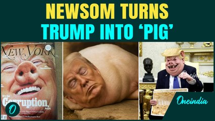 Gov. Newsom Unleashes Trump Meme BARRAGE; Brutal ‘Piggy’ Meme Assault Leaves Trump Devastated