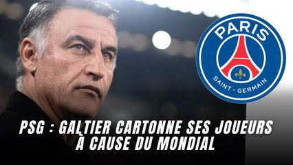 PSG : Galtier cartonne ses joueurs à cause du Mondial