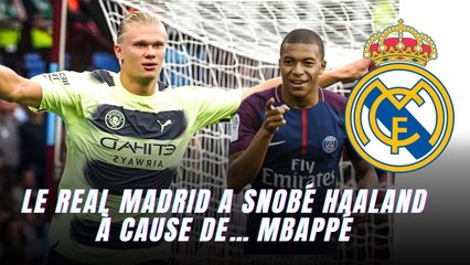 Le Real Madrid a envoyé valser Erling Haaland à cause de… Kylian Mbappé