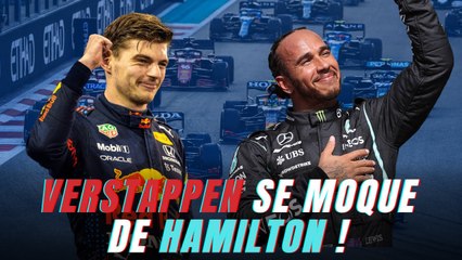 Chelsea : Max Verstappen se fout de la gueule de Lewis Hamilton !