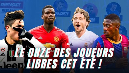 Pogba, Dybala, Modric, Dembélé… le onze des joueurs libres cet été !