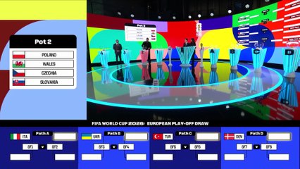 L’Italie défiera l’Irlande du Nord, la Suède face à l’Ukraine… le tirage au sort des barrages de la zone Europe - Foot - Qualif. Coupe du monde