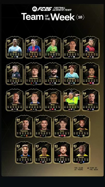 🔥 FC 26 TOTW 10 IS HERE! 🔥
