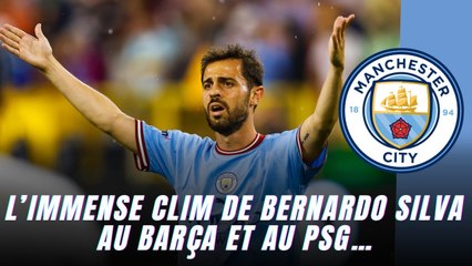 L’immense clim de Bernardo Silva au Barça et au PSG…